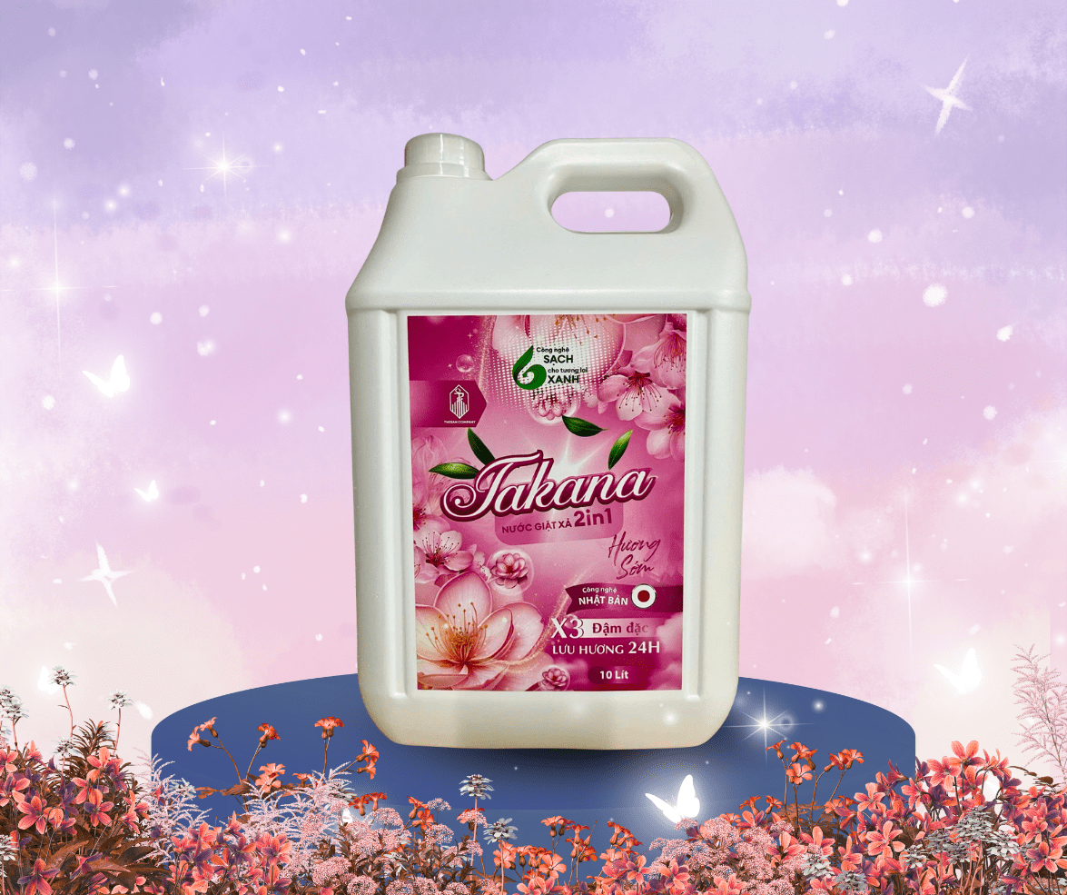 Nước giặt xả Takana hương sớm