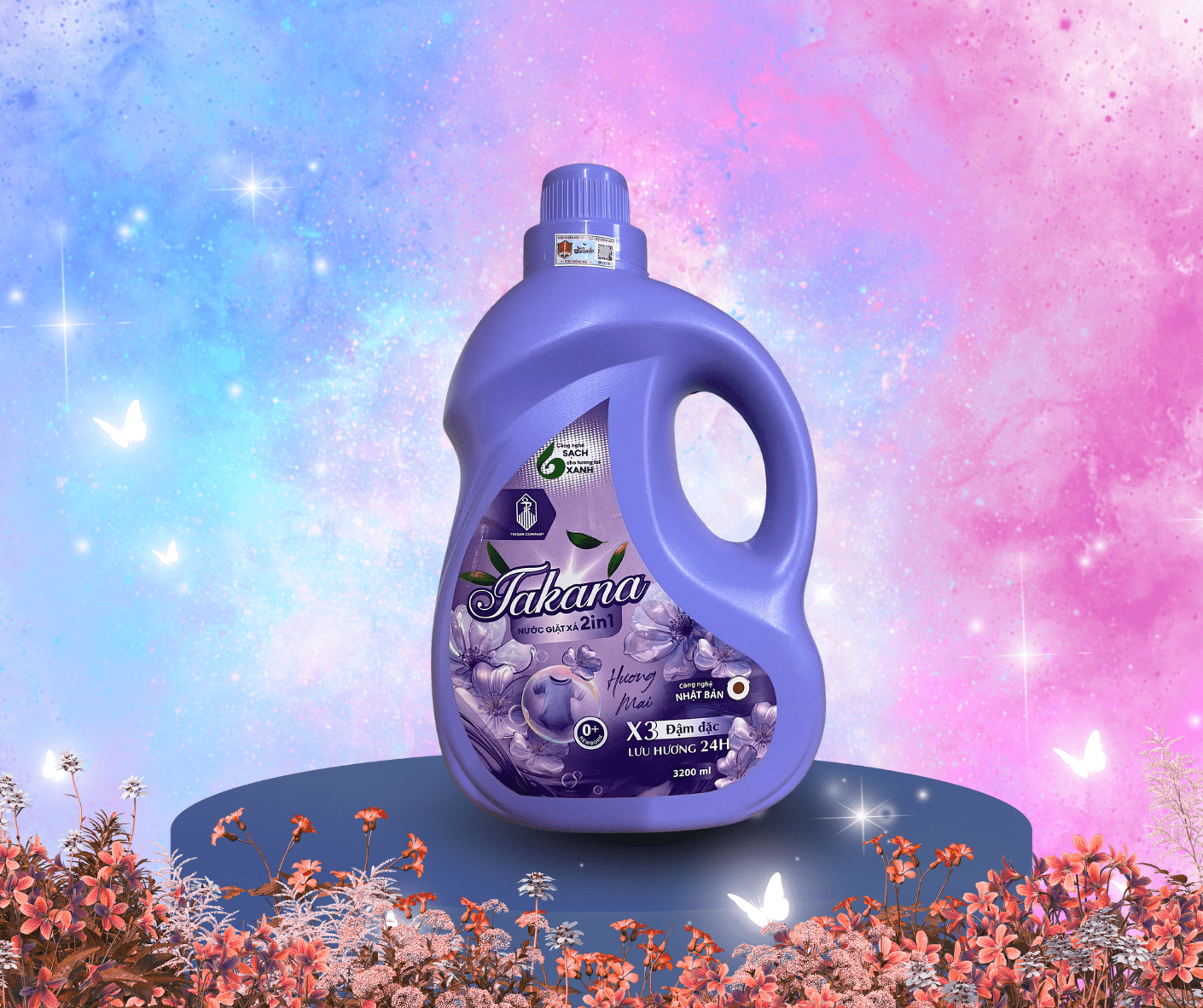 Nước giặt xả Hương mai