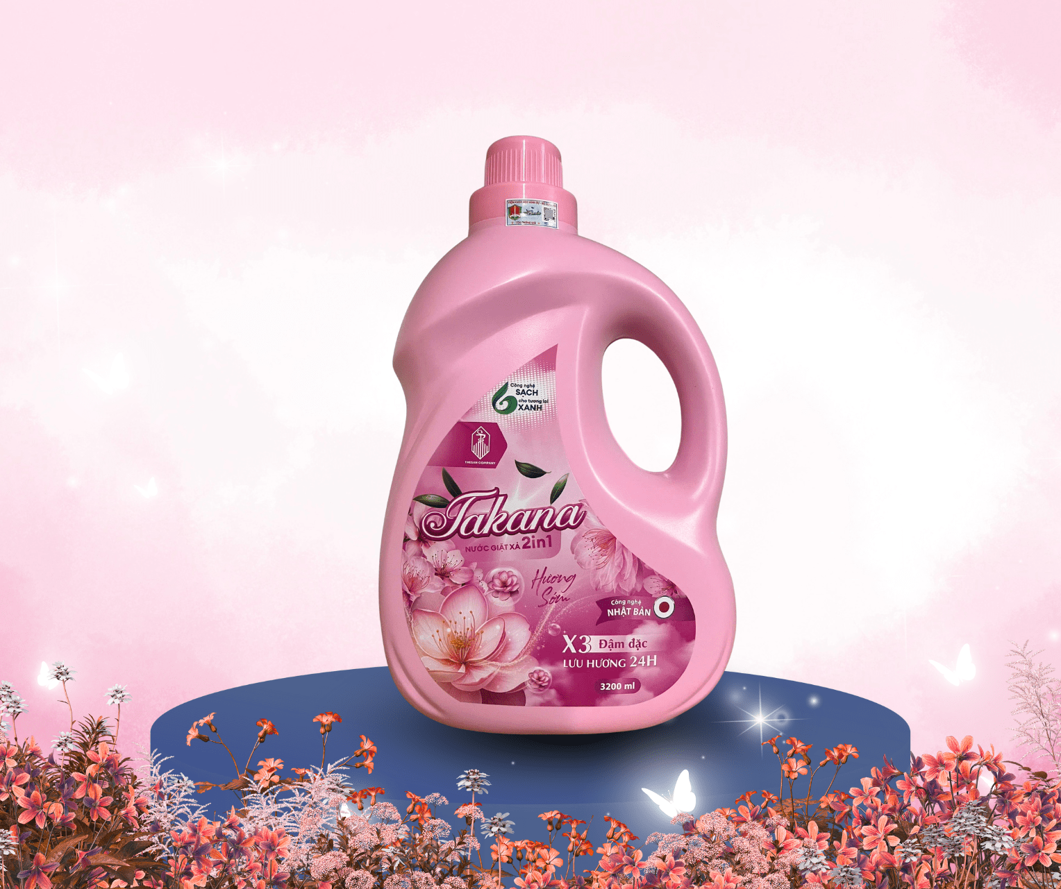 Nước giặt xả hương sớm