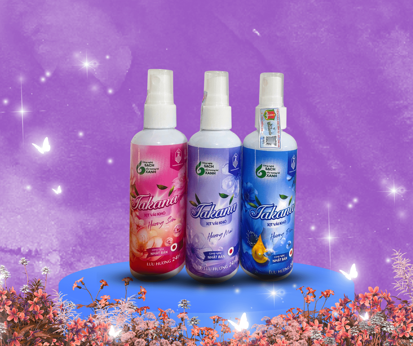 Xịt vải khô hương mai