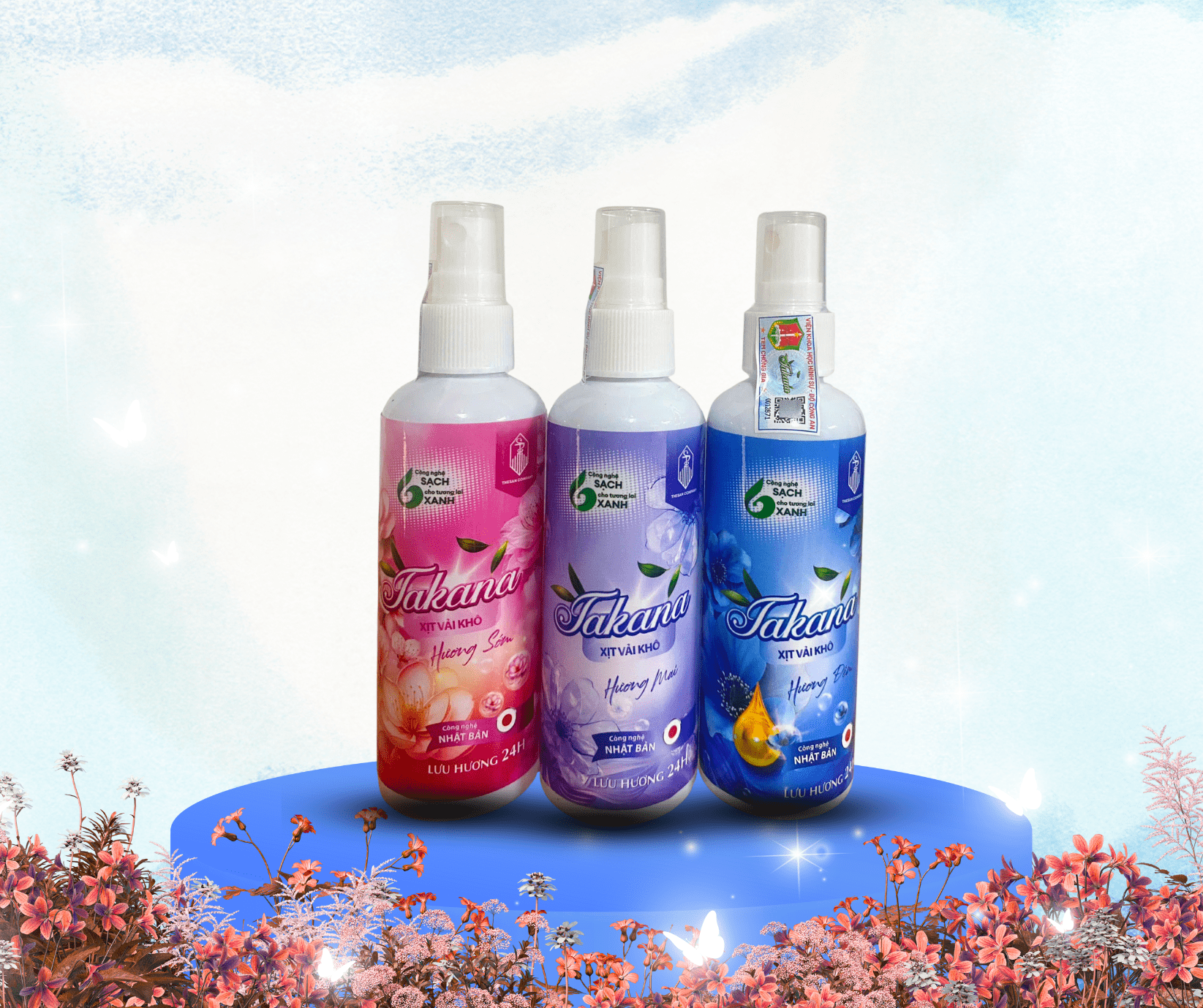 Xịt vải khô hương sớm